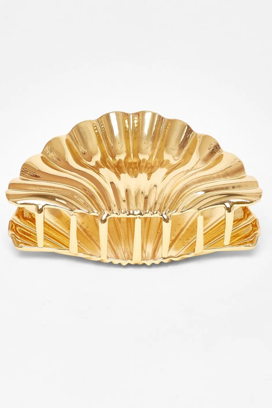 Quiz Gold Shell Hair Claw Clearance