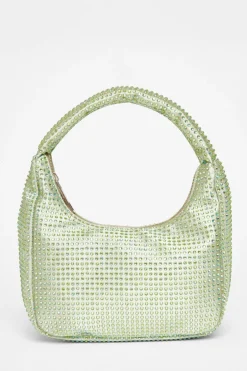 Quiz Diamante Mini Bag Green Online