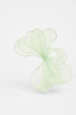 Quiz Loop Headband Fascinator Green Discount