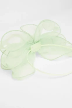 Quiz Loop Headband Fascinator Green Discount