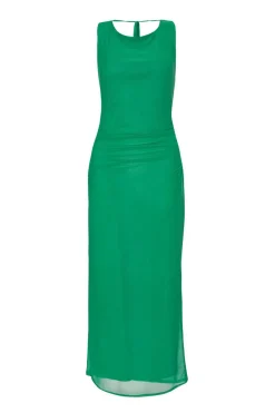 Quiz Green Mesh Midaxi Dress Sale