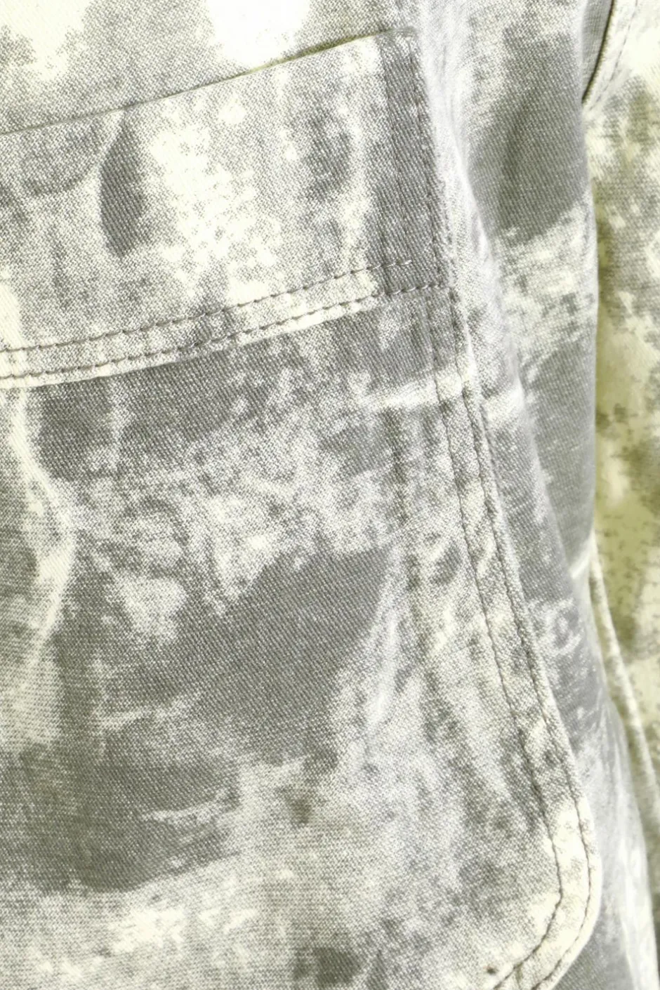 Quiz Grey Camo Print Cargo Trouser New