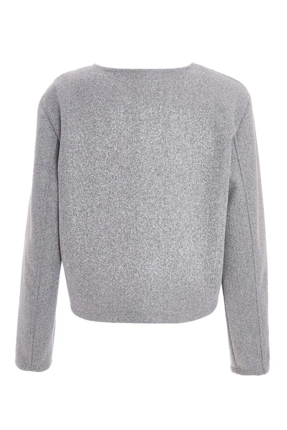 Quiz Grey Cropped Jacket New