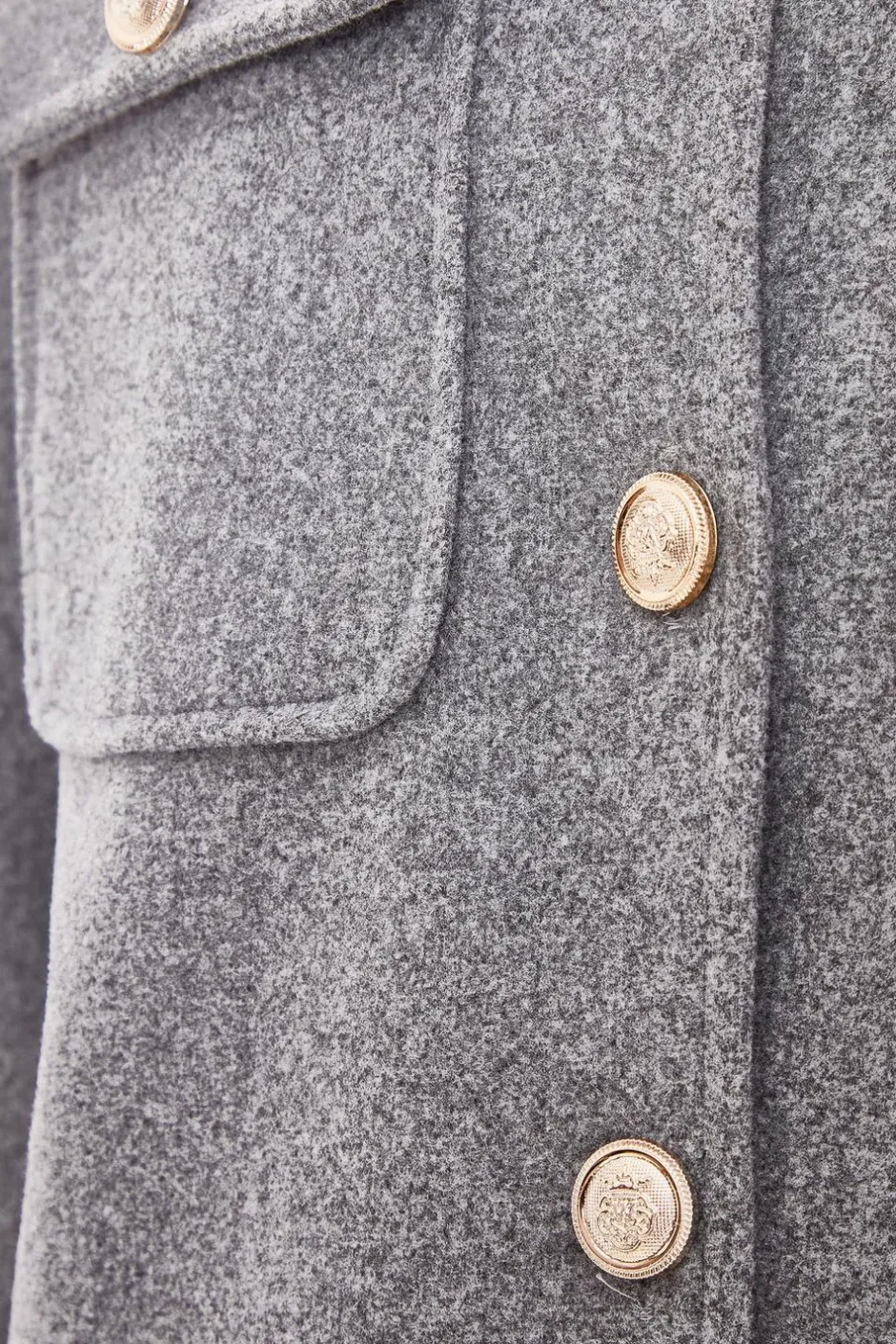 Quiz Grey Cropped Jacket New
