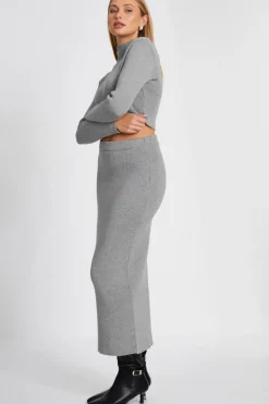 Quiz Knit Turtle Neck Jumper Grey Discount