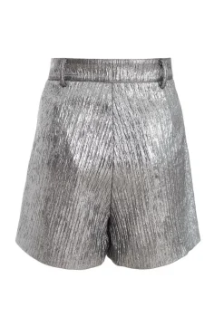 Quiz Metallic Skort Grey Online