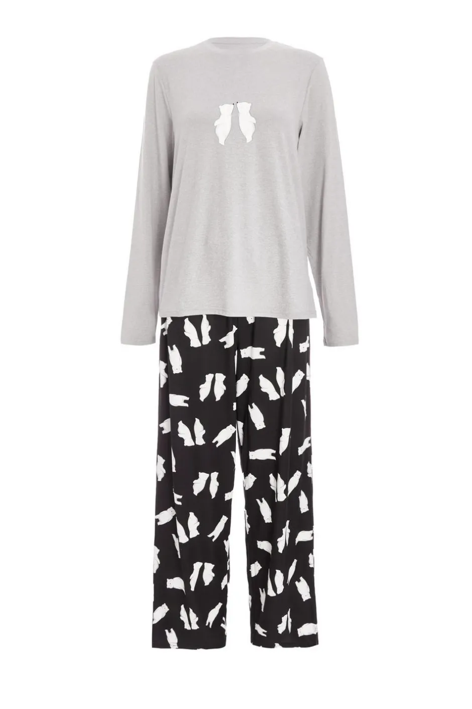 Quiz Grey Polar Bear Pyjama Set Online