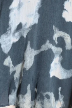 Quiz Grey Smudge Print Playsuit Online