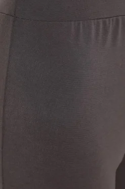 Quiz Grey Stretch Wide Leg Trousers Best