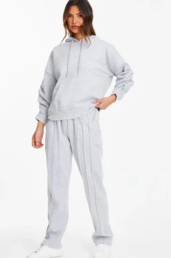Quiz Wide leg Joggers Grey New