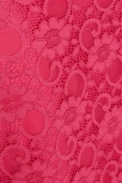 Quiz Hot Pink Lace Midaxi Skirt