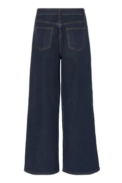 Quiz Indigo Denim Wide Leg Jeans Discount