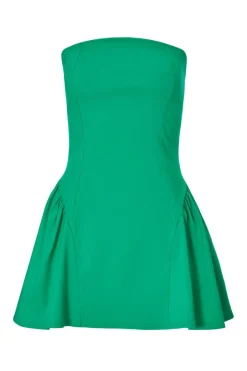 Quiz Jade Bandeau Mini Dress Clearance