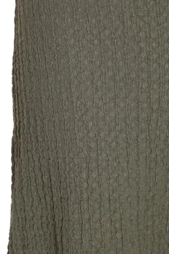 Quiz Khaki Textured Palazzo Trousers Hot