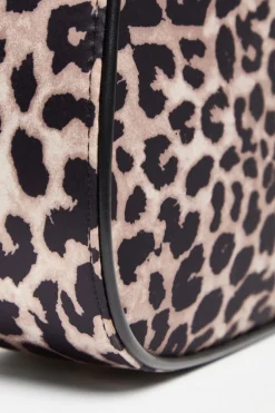 Quiz Leopard Print Shoulder Bag Sale