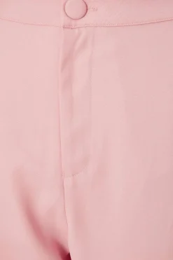 Quiz Light Pink Tailored Trousers Hot