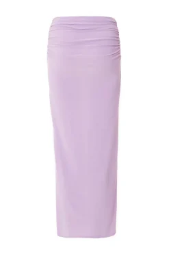 Quiz Lilac Bodycon Maxi Skirt Sale