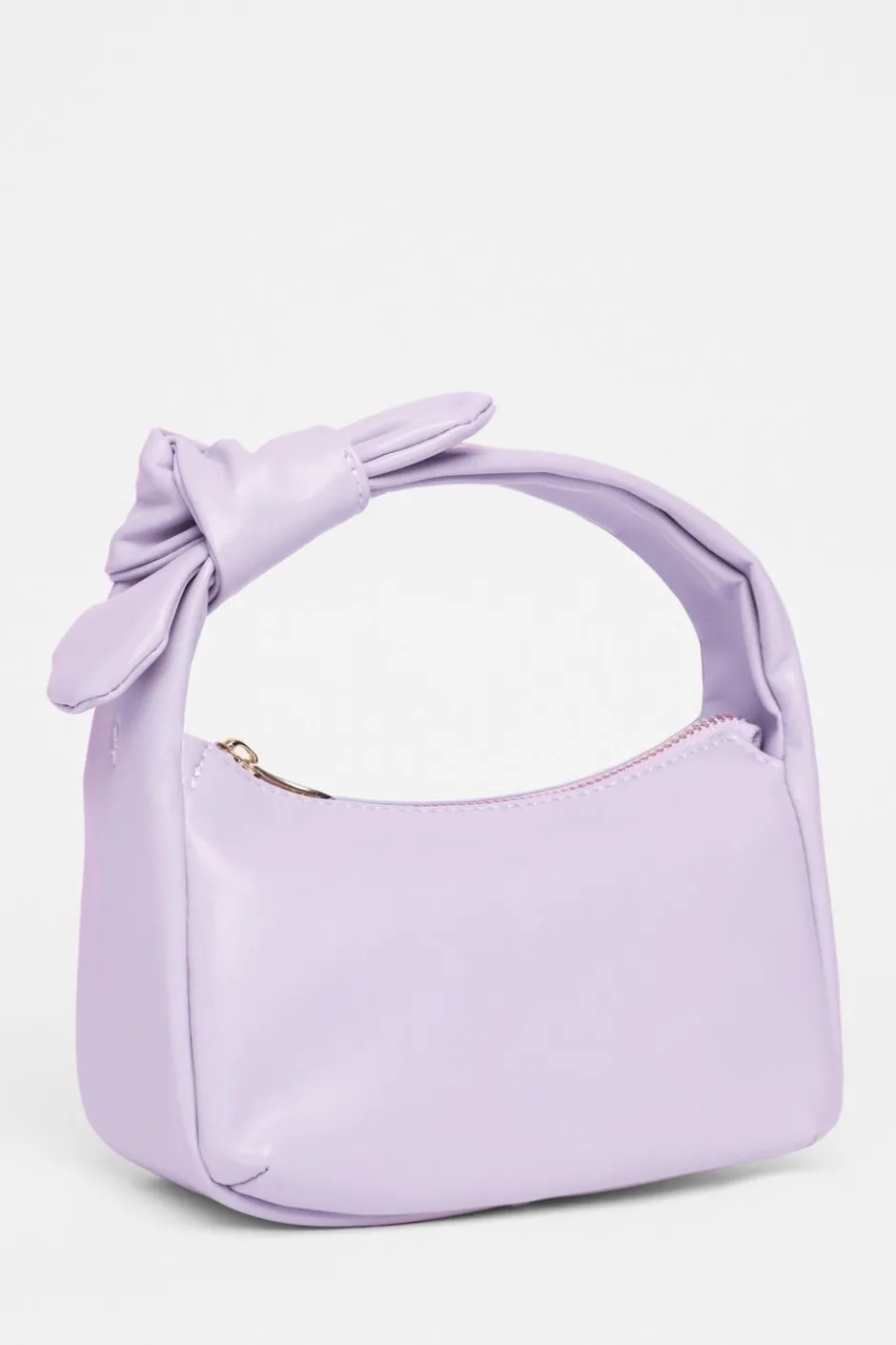 Quiz Knot Mini Top Handle Bag Lilac Hot