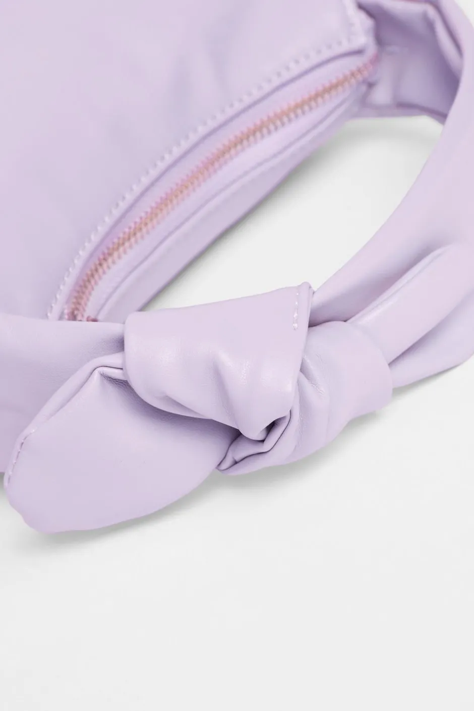 Quiz Knot Mini Top Handle Bag Lilac Hot