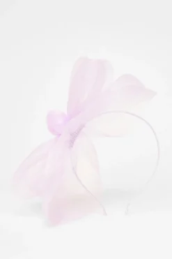Quiz Large Bow Headband Fascinator Lilac Sale