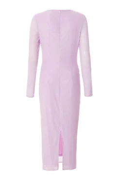 Quiz Lilac Mesh Diamante Midaxi Dress New