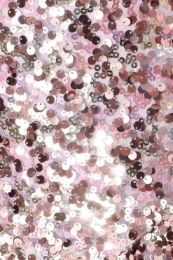 Quiz Lilac Sequin Puff Ball Mini Dress New