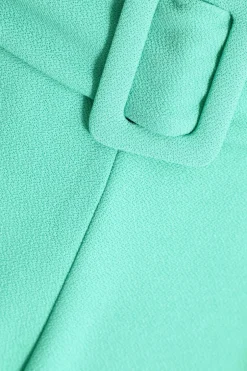 Quiz Mint High Waisted Belted Shorts Outlet