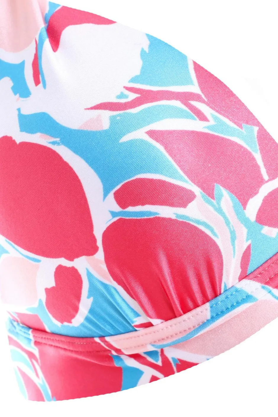 Quiz Multicoloured Halter Neck Bikini Top Online