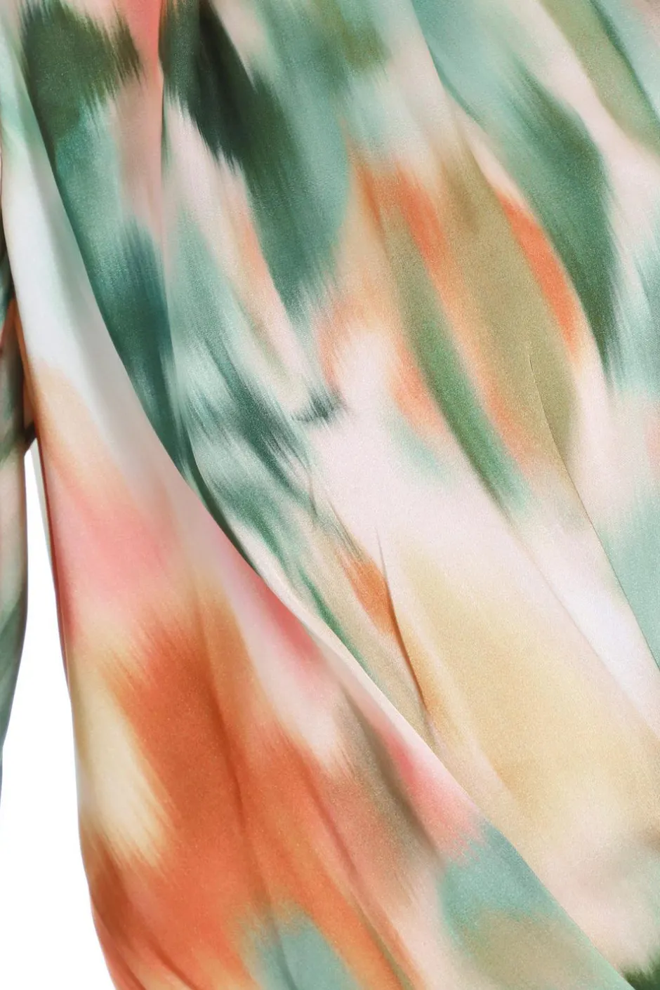 Quiz Multicoloured Marble Print Satin Playsuit Discount