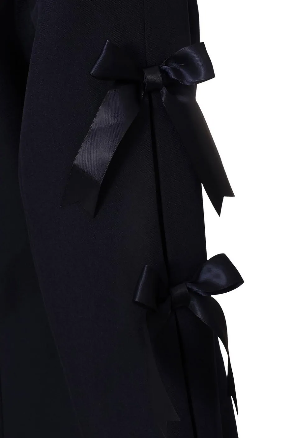 Quiz Bow Sleeve Blazer Dress Navy Best