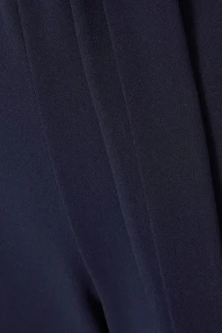 Quiz Navy Buckle Detail Jumpsuit Clearance
