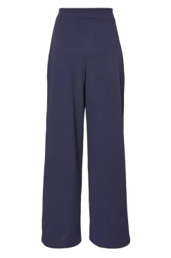 Quiz Buckle Palazzo Trousers Navy New