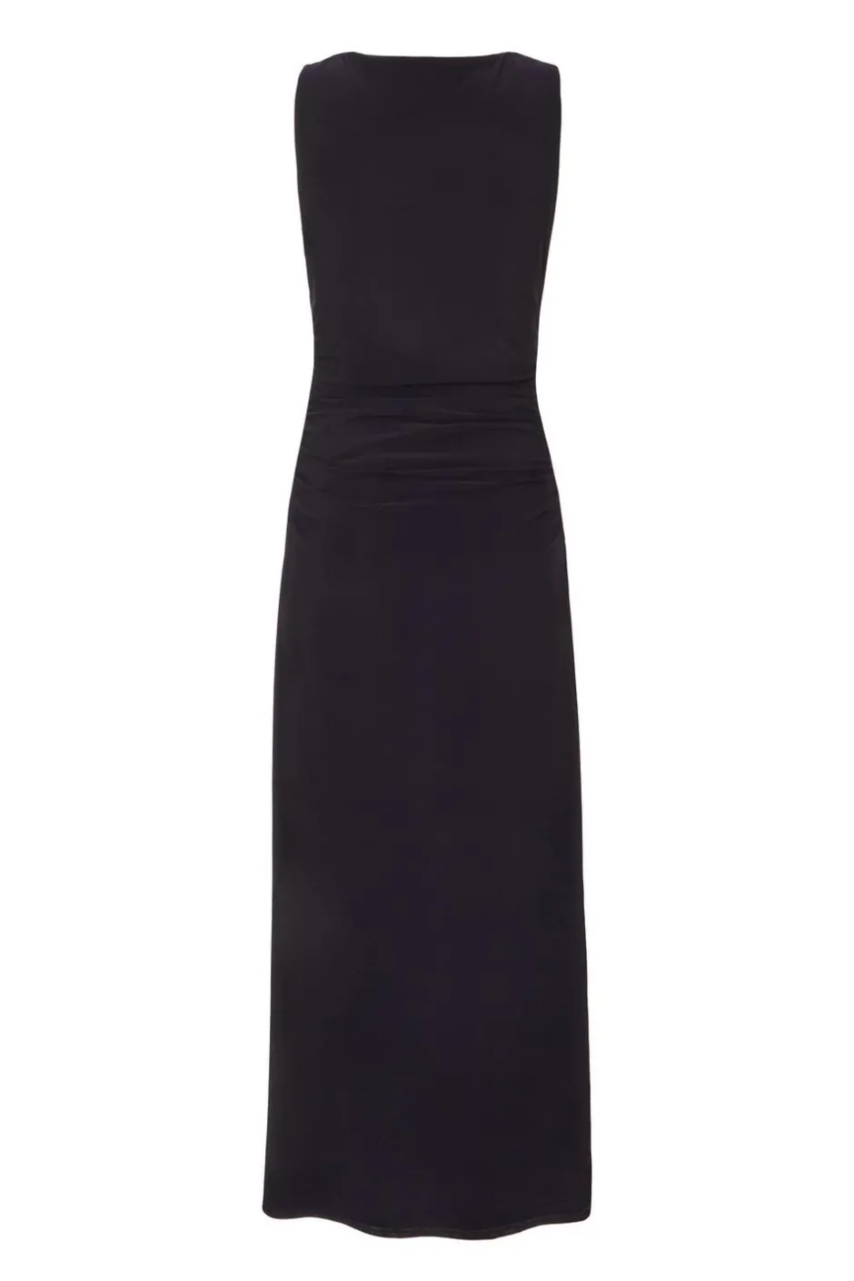 Quiz Gold Buckle Midaxi Dress Navy Clearance