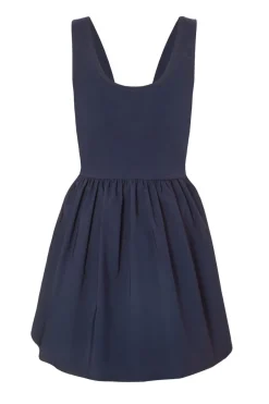 Quiz Navy Layered Mini Dress New