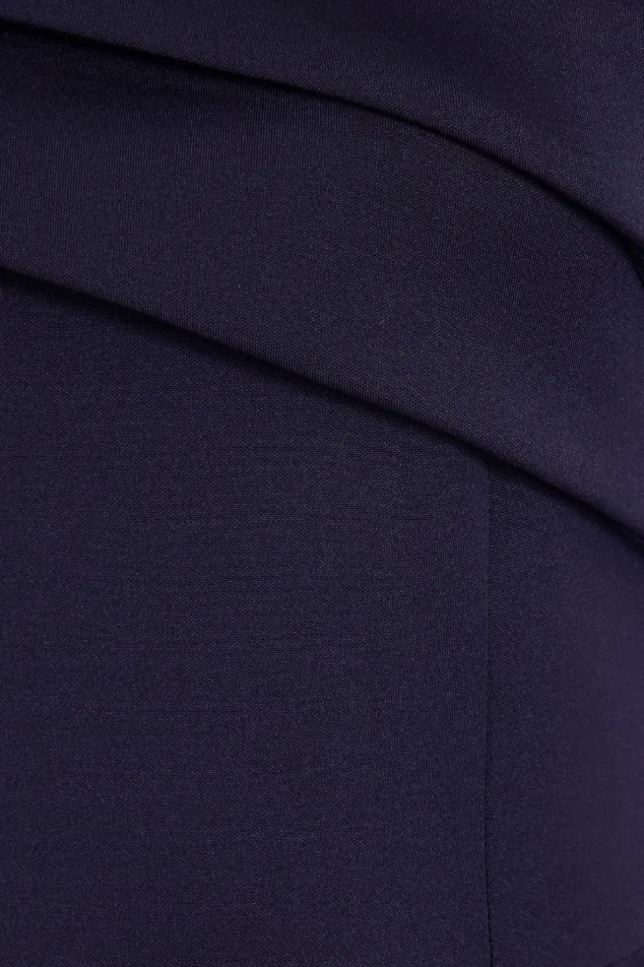 Quiz Pleated Bardot Midi Dress Navy Clearance