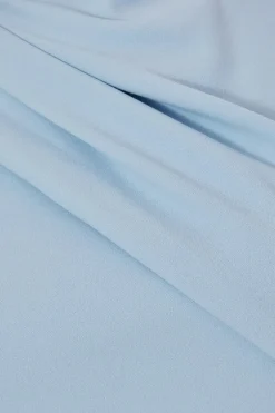 Quiz Pale Blue High Neck Maxi Dress Best