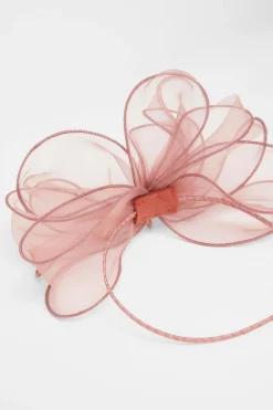 Quiz Loop Headband Fascinator Peach Clearance
