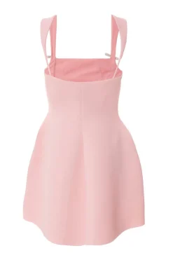 Quiz Petite Baby Pink A-Line Mini Dress Discount