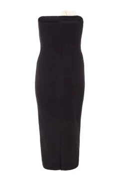 Quiz Petite Corsage Midaxi Dress Black Best
