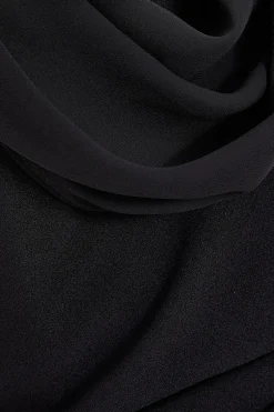 Quiz Petite Black One Shoulder Maxi Dress Discount