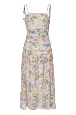 Quiz Petite Chiffon Floral Midi Dress Best