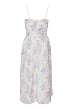 Quiz Petite Floral Embroidered Midi Dress Discount