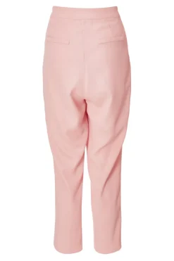 Quiz Petite Tailored Trousers Light Pink Discount