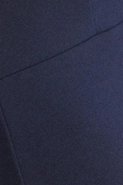 Quiz Petite Navy Bow Back Midi Dress Sale