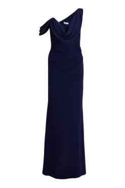 Quiz Petite Navy Drop Sleeve Maxi Dress Discount
