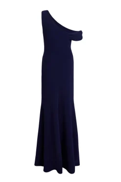 Quiz Petite Navy Drop Sleeve Maxi Dress Discount
