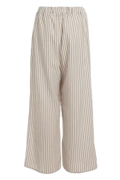 Quiz Petite Stone Striped Wide Leg Trousers Best