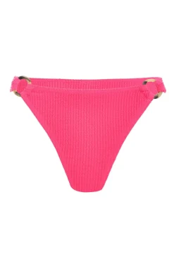 Quiz Pink Crinkle Bikini Bottoms