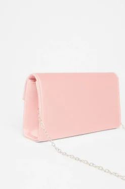 Quiz Diamante Clutch Pink Sale
