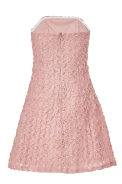 Quiz Floral Bandeau Mini Dress Pink Sale